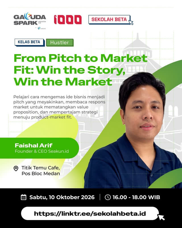 Poster From Pitch to Market Fit: Win the Story, Win the Market