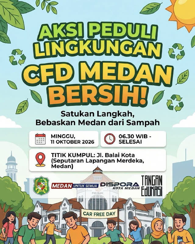 Poster CFD Medan Bersih